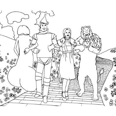 wizard of oz cartoon eat a bag of dicks book