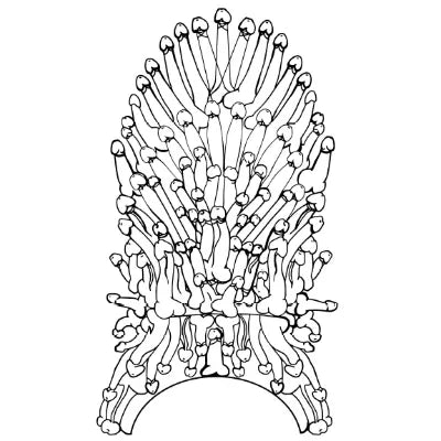 eat a bag of dicks drawing game of thrones