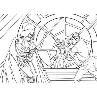 eat a bag of dicks coloring book star wars