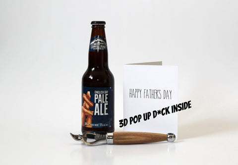 Father's Day Eat a Dick Pop Up Card