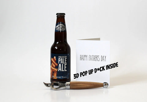 Father's Day Eat a Dick Pop Up Card