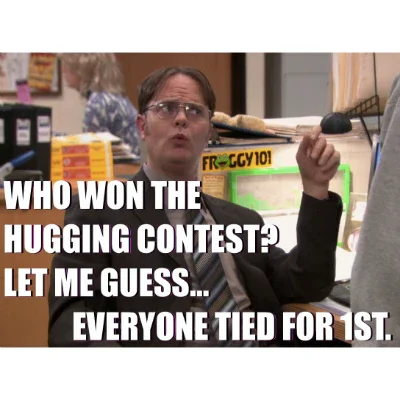participation trophy the office
