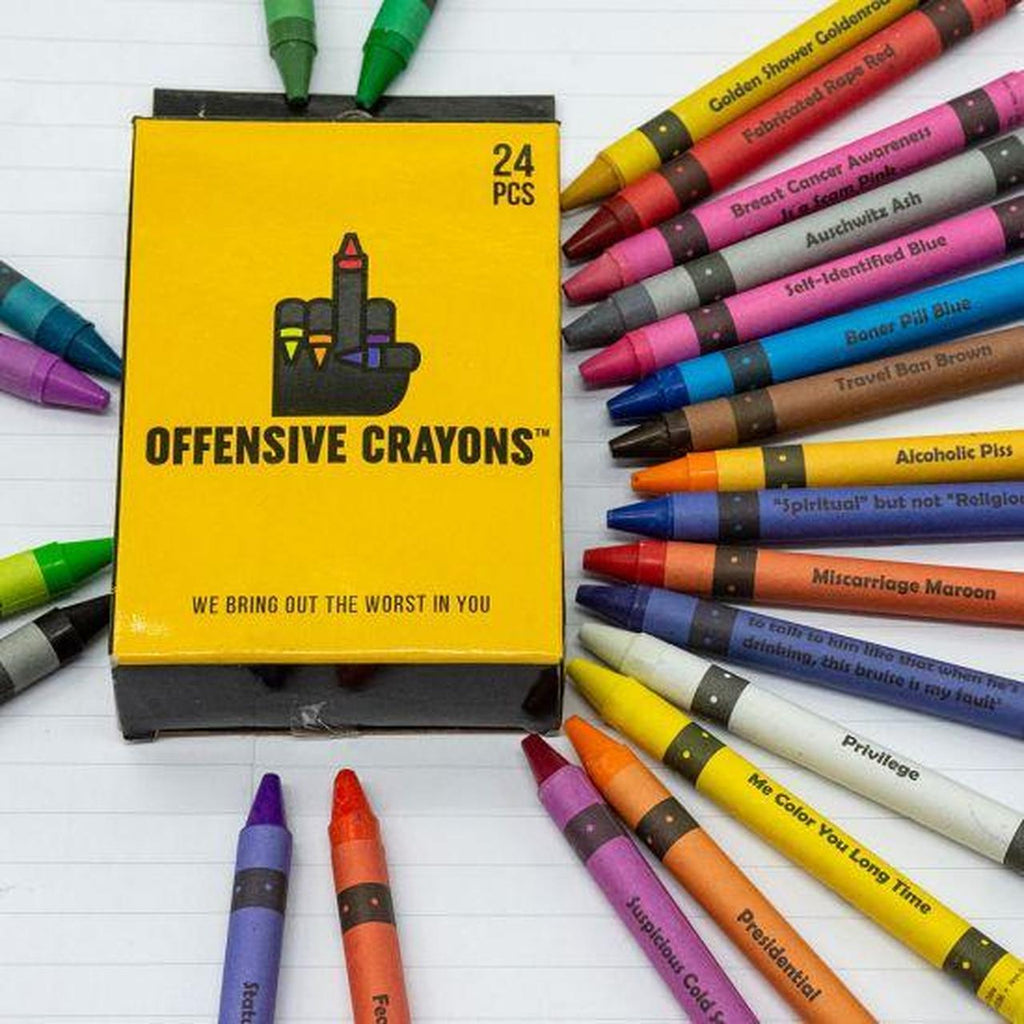 Offensive Colored Pencils